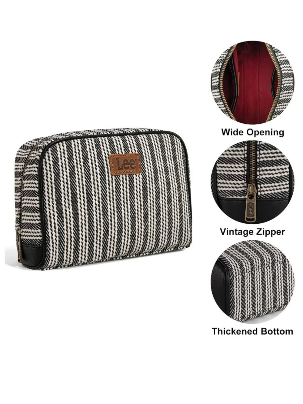 Lee Makeup Bag & Cosmetic Bags Travel Pouches for Organization